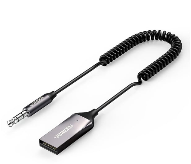 UGREEN Odbiornik samochodowy Bluetooth 5.3 USB AUX - 1198665 - zdjęcie
